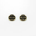 Noir Gold Earrings