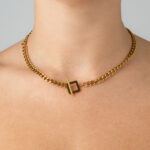 Golden Fern Necklace - Image 2