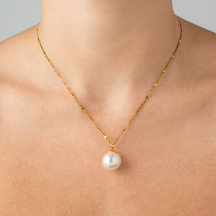 Pearl Drop Necklace - Image 2
